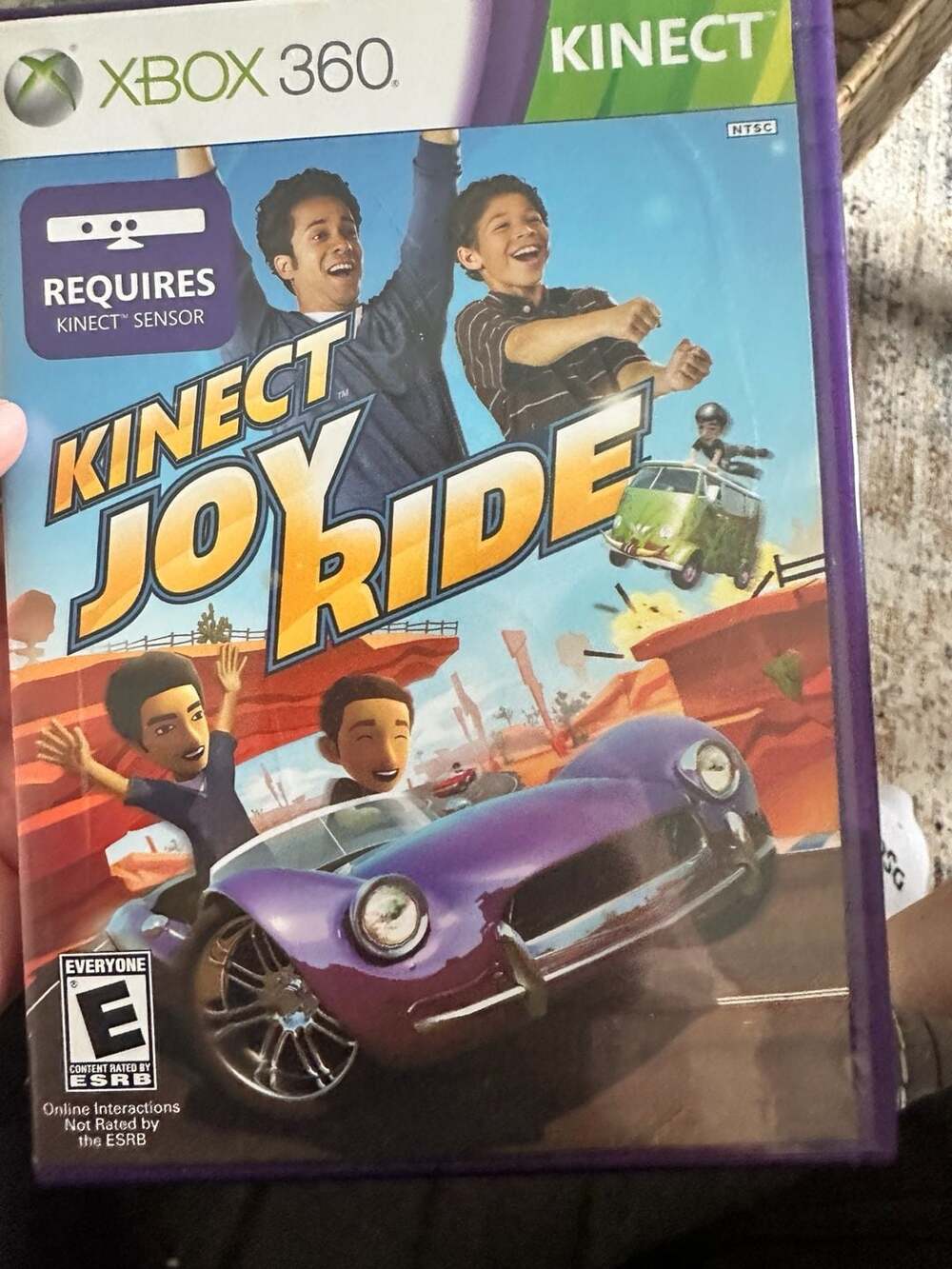 Kinect Joy Ride Microsoft Xbox 360 Game